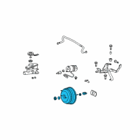 OEM 1997 Acura RL Power Assembly, Master (8"+9") Diagram - 46400-SZ3-A02