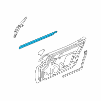 OEM 2006 Dodge Viper WEATHERSTRIP-Door Belt Diagram - 4865585AD