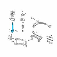 OEM 2006 Dodge Grand Caravan *STRUT-STRUT Diagram - 5135538AA