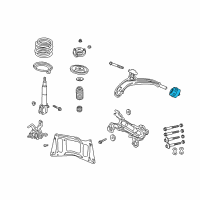 OEM Chrysler BUSHING-Pivot Diagram - 4743556AA