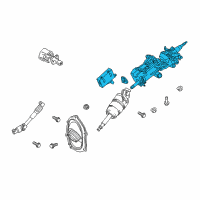 OEM Lexus Column Assy, Steering Diagram - 45250-60A30