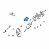 OEM Lexus LS600h Multiplex Tilt & Telescopic Computer Diagram - 89227-33010