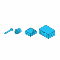 OEM Hyundai Sonata Tool Set-Oweners Vehicle Mainenance Diagram - 09130-4R100