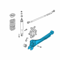 OEM Ram 3500 Front Lower Control Arm Diagram - 4877282AG