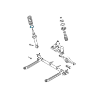 OEM 2003 Infiniti I35 Tube-Rear Spring Diagram - 55031-31U10