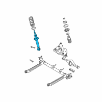 OEM 2003 Infiniti I35 ABSORBER Kit-Shock, Rear Diagram - 56210-6Y425