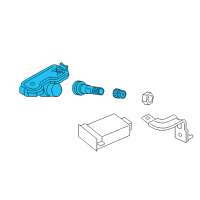 OEM Kia Forte Koup Valve-Tpms Diagram - 529333X205U