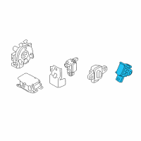 OEM 2018 Nissan Kicks Sensor Assy-Side Air Bag, RH Diagram - K8830-5RA0A