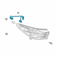 OEM 2022 Chevrolet Blazer Socket & Wire Diagram - 84308389