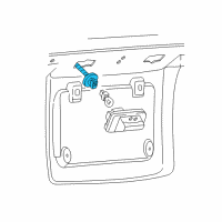 OEM Mercury Socket & Wire Diagram - YF1Z-13411-AA