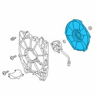 OEM 2021 Acura RDX FAN, COOLING Diagram - 38611-5PF-N11