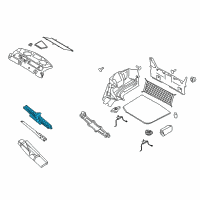 OEM Ford Taurus X Jack Assembly Diagram - 5F9Z-17080-AB