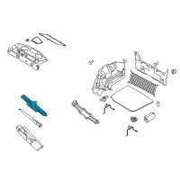 OEM 2007 Mercury Montego Jack Assembly Diagram - 5F9Z-17080-AB