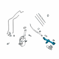 OEM 2021 Kia Telluride Linkage Assembly-WINDSHI Diagram - 98120S9000