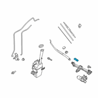 OEM 2020 Kia Telluride Crank Arm-Windshield WIPER Diagram - 98160A9000