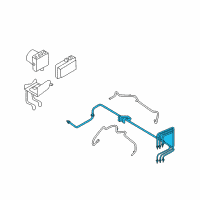 OEM 2008 Mercury Sable Tube Assembly Diagram - AA5Z-2C296-D