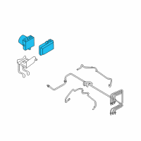 OEM Ford Taurus ABS Control Unit Diagram - 8G1Z-2C346-F