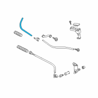 OEM 2010 Lexus LX570 Hose Diagram - 85378-22070