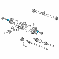 OEM 2022 Chevrolet Camaro Seal Asm-Rear Axle Shaft Diagram - 23286128