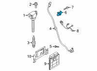 OEM Kia Sorento Sensor-Crankshaft Po Diagram - 391802S000