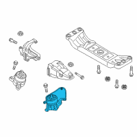 OEM Hyundai Insulator-Hydraulic, LH Diagram - 21812-B1301