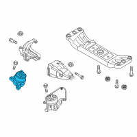 OEM Hyundai Genesis Insulator-Hydraulic, RH Diagram - 21812-B1351