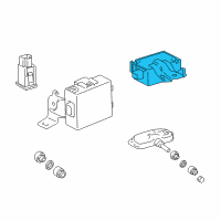 OEM 2014 Toyota Land Cruiser Receiver Diagram - 89760-60040