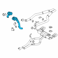 OEM BMW X5 Catalytic Converter Diagram - 18-32-7-847-985