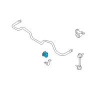 OEM 2004 Infiniti FX35 Bush-Rear Stabilizer Diagram - 54613-CG024