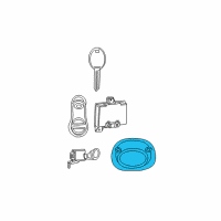 OEM 2003 Chrysler PT Cruiser Sensor-Intrusion Module Diagram - RP45MF1AD