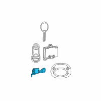 OEM 2013 Jeep Compass Module-Receiver Diagram - 5026225AT