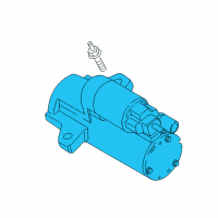 OEM Ford Edge Starter Diagram - F2GZ-11002-A