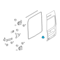 OEM 2020 Ford Transit-350 HD Door Shell Plug Diagram - -W708928-S300