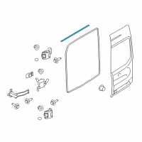OEM 2015 Ford Transit-350 HD Upper Weatherstrip Diagram - BK3Z-1520519-B