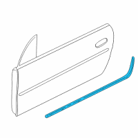 OEM Chrysler PT Cruiser WEATHERSTRIP-Door Opening Diagram - 5067156AB