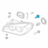 OEM 2016 BMW M235i xDrive POWER HALOGEN BULBS Diagram - 63-11-2-338-079