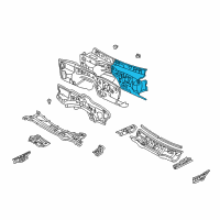 OEM 2004 Lexus SC430 INSULATOR Assembly, Dash Diagram - 55230-24011