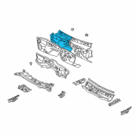 OEM 2002 Lexus SC430 INSULATOR Assembly, Dash Diagram - 55210-24061