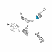 OEM 2011 Kia Sedona Sensor-Angular VELOC Diagram - 934803L002