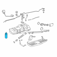 OEM 1992 Toyota Paseo Fuel Pump Diagram - 23221-46010