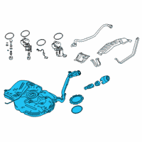 OEM 2021 Honda Civic Tank, Fuel Diagram - 17044-TGG-A10