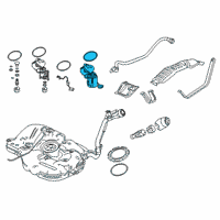 OEM 2018 Honda Civic Module Set, Fuel Pump Diagram - 17045-TBA-A03