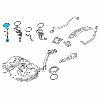 OEM 2017 Honda Civic Set, Pressure Regulator Assembly Diagram - 17052-TBA-A00