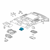OEM 2018 Honda Civic Sw Assy, S*NH882L* Diagram - 35830-T0A-A01ZD