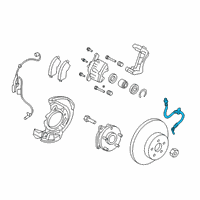 OEM 2019 Toyota RAV4 Brake Hose Diagram - 90947-A2115