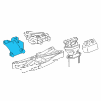 OEM 2005 Dodge Magnum Bracket-Engine Mount Diagram - 4578048AB