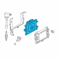 OEM 2019 Honda Accord CONTROL MODULE, POWERTRAIN (REWRITABLE) Diagram - 37820-6A0-A55