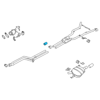OEM 2014 BMW 320i xDrive Vibration Absorber Diagram - 18-30-7-600-872