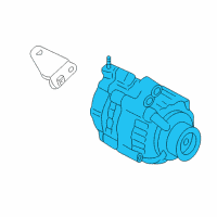 OEM 2015 Honda Accord Air Conditioner Generator Assembly Diagram - 31100-5G0-A02