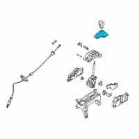 OEM 2019 Hyundai Santa Fe Boot Assembly-Shift Lever Diagram - 84645-S1000-NNB